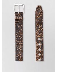 Our Legacy - Adjustable Belts Floral Pattern Design - Lyst