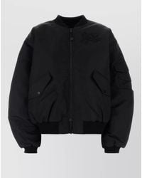 Cecilie Bahnsen - Nylon Oversized Bomber Jacket - Lyst