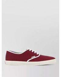Prada - Tiziano Low Canvas Sneakers Rubber Sole - Lyst