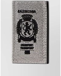 Balenciaga - Leather Passport Holder Embellished Design - Lyst