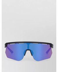Facehide - Sunglasses Rectangular Rimless Frame Statement Lenses - Lyst