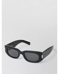 Saint Laurent - Sunglasses Sl 697 Rectangular Thick Temples - Lyst