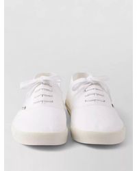 Prada - Cotton Drill Low-Top Sneakers - Lyst