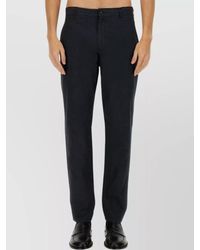 Aspesi - Trousers With Functional Pockets And Belt Loops - Lyst