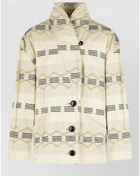 Isabel Marant - Cotton Blend Fitted Jacket - Lyst