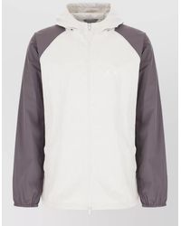 Balenciaga - Two-Tone Nylon Raincoat - Lyst
