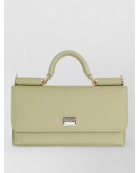 Dolce & Gabbana - Devotion Mini Leather Shoulder Bag - Lyst