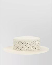 Maison Michel - Brisa Straw Wide-Brim Sun Hat - Lyst