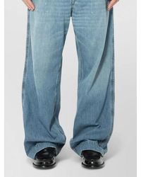 Maison Margiela - Wide Leg Denim Jeans Relaxed Cut - Lyst
