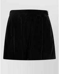 Emporio Armani - Pleated Mini Skirt - Lyst