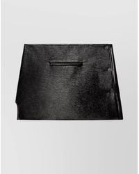Courreges - Vinyl High-Rise Cutout Mini Skirt - Lyst