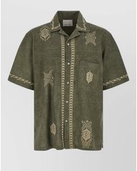 Isabel Marant - Zekim Shirt Chest Pocket Embroidered Collar - Lyst