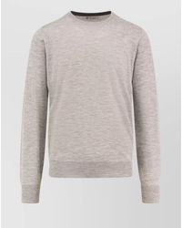Brunello Cucinelli - Cashmere And Silk Crew-Neck Sweater - Lyst