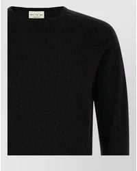 Ma'ry'ya - Cashmere Wool Relaxed-Fit Ribbed Crew-Neck Jumper - Lyst