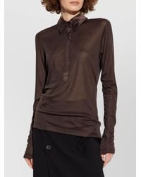 Tom Ford - Silk Polo - Lyst