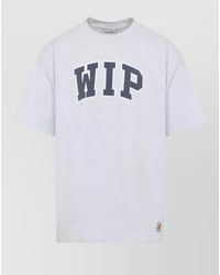 Carhartt - Short Sleeve Crew Neck Logo T Shirt - Lyst