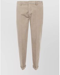 Dondup - Cotton Straight-Leg Trousers - Lyst