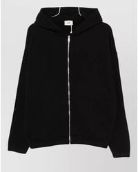 Autry - Hooded Zip Sweatshirt Loose Fit - Lyst