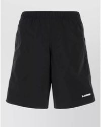 Jil Sander - Stretch Nylon Swim Shorts - Lyst