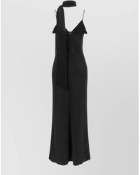 ROTATE BIRGER CHRISTENSEN - Scarf Detail Maxi Dress - Lyst