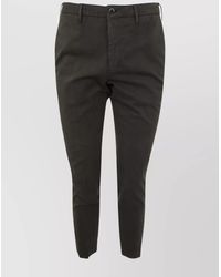 Incotex - Cotton Trousers With Back And Side Pockets - Lyst