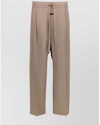 Fear Of God - Straight-Leg Trousers With Pleated Front And Pockets - Lyst