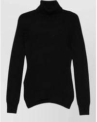 TOTEME - Wool Highneck Double Knit Sweatshirt - Lyst
