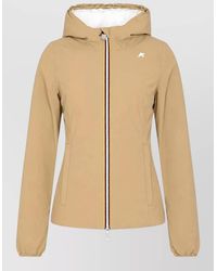 K-Way - Reversible Hooded Parka Coat - Lyst