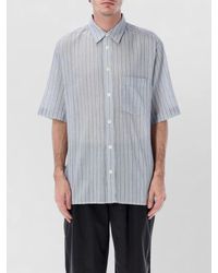 Isabel Marant - Labilio Striped Short Sleeve Pocket Shirt - Lyst