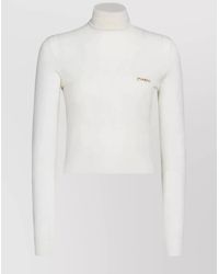 Marni - Silk Wool Turtleneck Sweater - Lyst