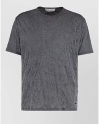 Our Legacy - Cotton Blend Crew Neck T Shirt - Lyst