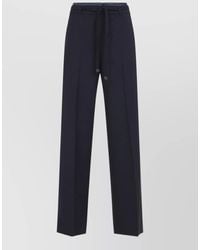 Peserico - Tailored Pants Belt Loops Pockets Back - Lyst