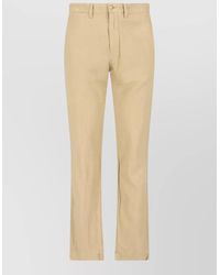 Polo Ralph Lauren - Tailored Trousers Belt Loops Side Pockets - Lyst