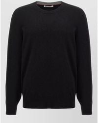 Brunello Cucinelli - Knit Sweater Crew Neck Long Sleeves - Lyst