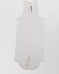 Rick Owens - Relaxed Fit Sleeveless Round Neck Shirt - Lyst