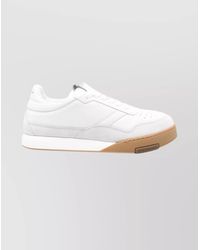 Givenchy - Leather Paneled Low-Top Sneakers - Lyst