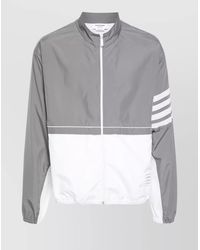 Thom Browne - Colorblock Polyester Windbreaker Jacket - Lyst