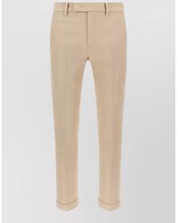 Department 5 - Destynai Pants Belt Loops Back Pockets Cuffed - Lyst