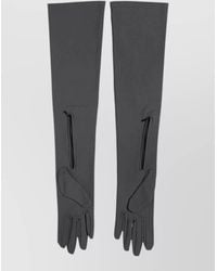 Dolce & Gabbana - Viscose Elbow Length Mitten Gloves - Lyst