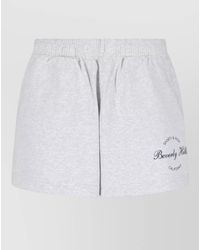 Sporty & Rich - Straight Shorts Side Pockets Back Pocket - Lyst