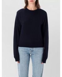 Extreme Cashmere - March Crew Neck Lightweight Rib Knit Sweater - Lyst