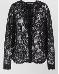 Nude - Floral Lace Shirt - Lyst