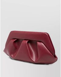 THEMOIRÈ - Bios Pleated Clutch Bag - Lyst