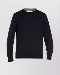 Brunello Cucinelli - Cashmere Virgin Wool Regular-Fit Crew-Neck Jumper - Lyst