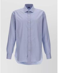 Barba Napoli - Poplin Shirt - Lyst