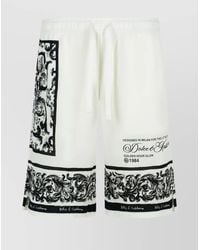 Dolce & Gabbana - Cotton Tailored Bermuda Shorts - Lyst