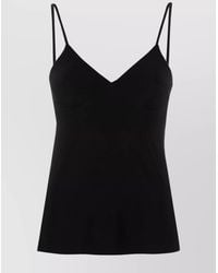 Norma Kamali - V Neck Slip Top - Lyst