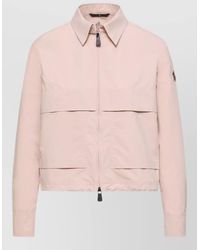 Moncler - Technical Trekking Shirt Long Sleeves Collar - Lyst