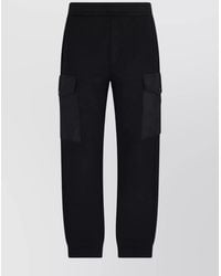 Prada - Straight Trousers With Back And Cargo Pockets - Lyst