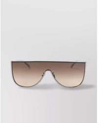 Alaïa - Mask Sunglasses Metal Frame Gradient Lenses - Lyst